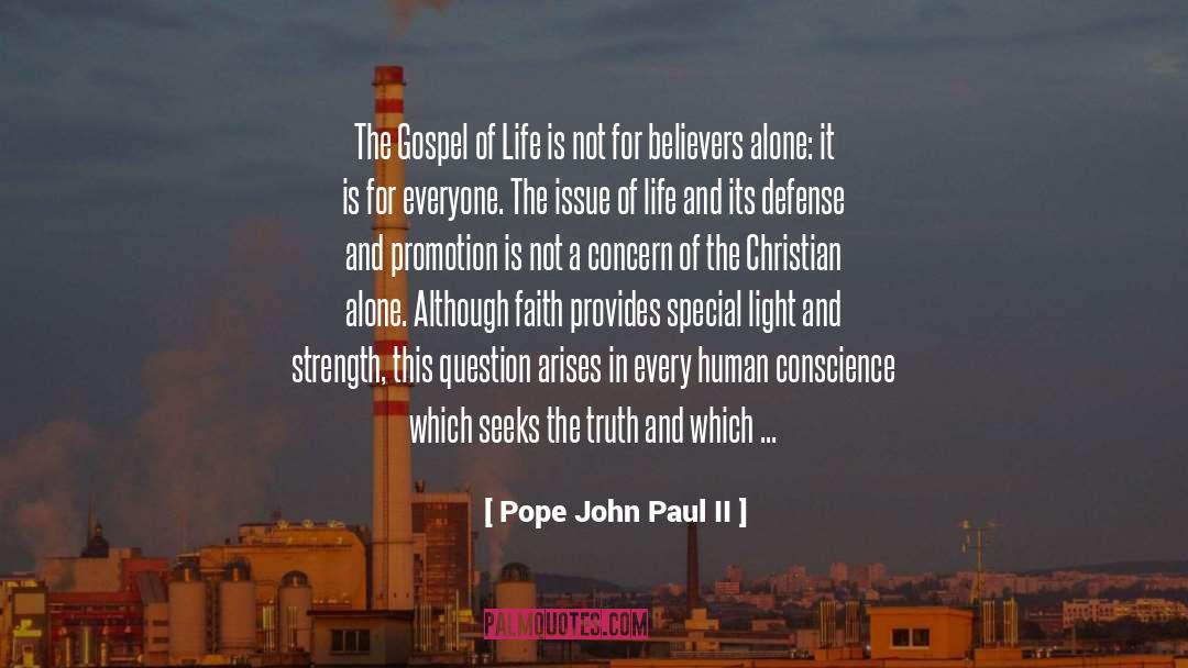 Groothuis Christian quotes by Pope John Paul II