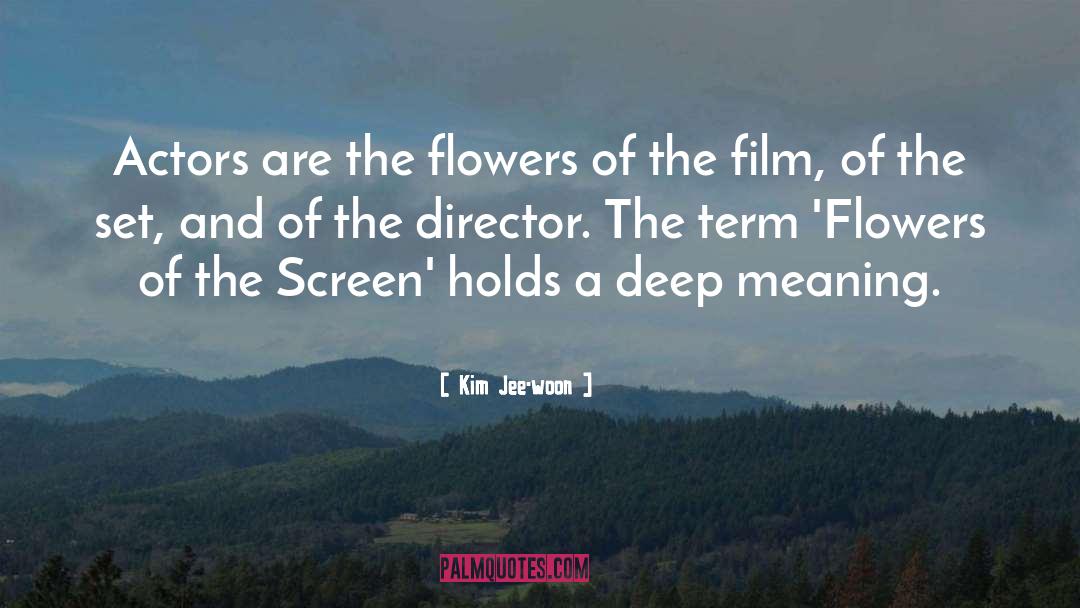 Grooved Director quotes by Kim Jee-woon