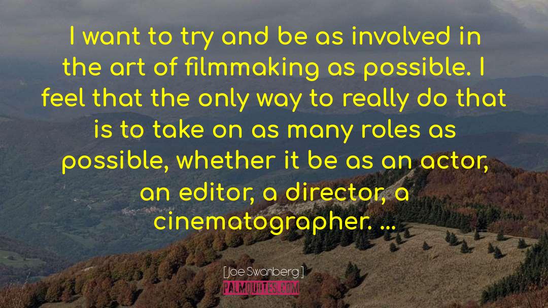 Grooved Director quotes by Joe Swanberg