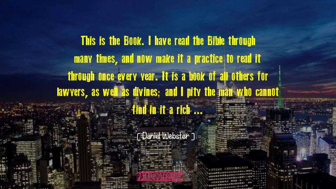 Grotesque Bible quotes by Daniel Webster