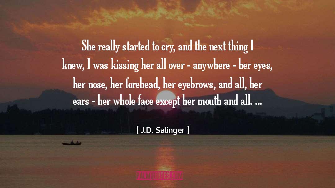 Grotesque Nose quotes by J.D. Salinger