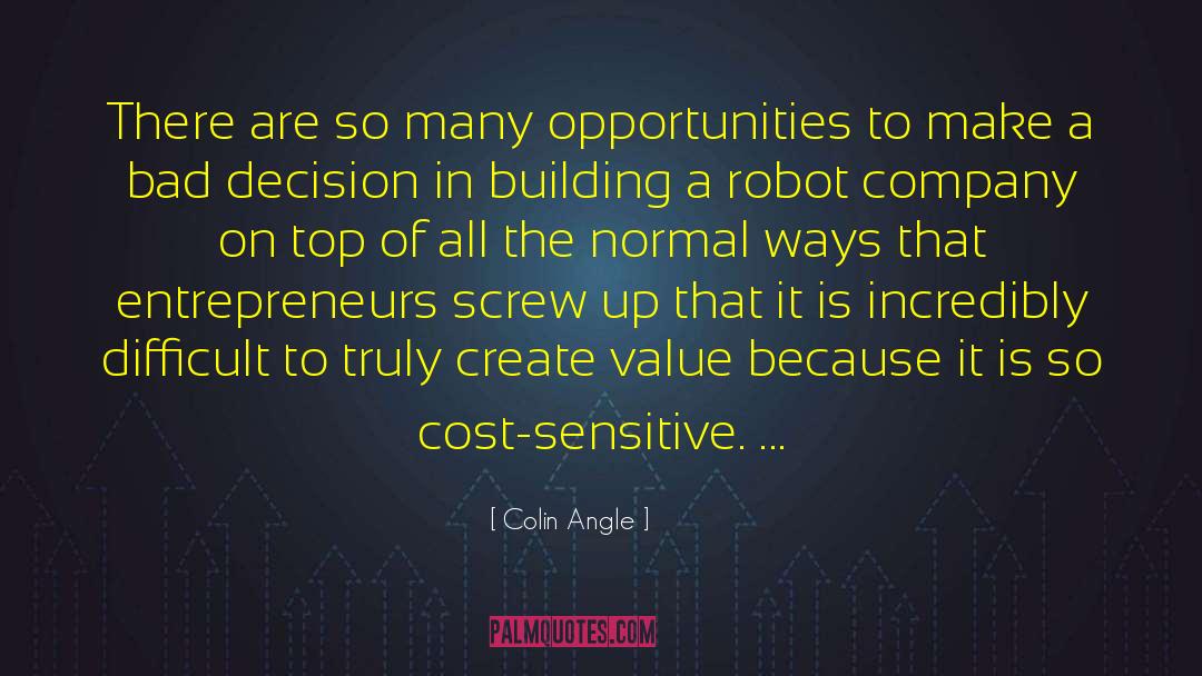 Ground Of Opportunity quotes by Colin Angle