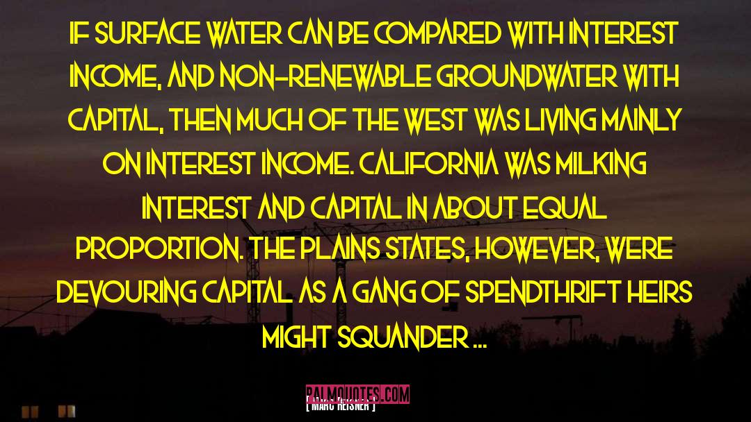 Groundwater quotes by Marc Reisner