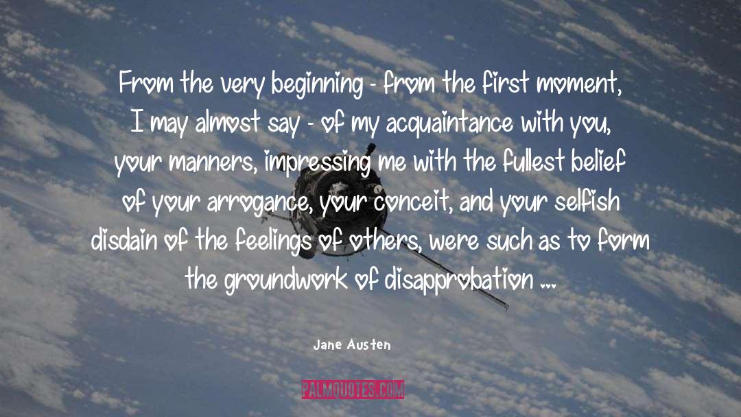 Groundwork quotes by Jane Austen
