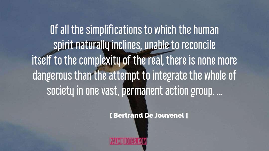 Group Action quotes by Bertrand De Jouvenel