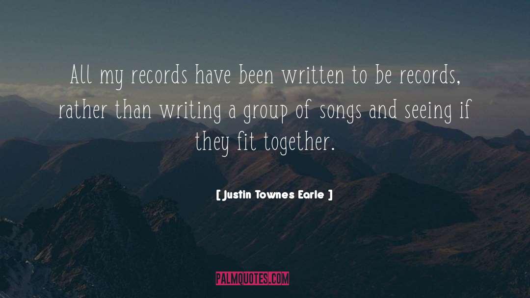 Group Efforts quotes by Justin Townes Earle