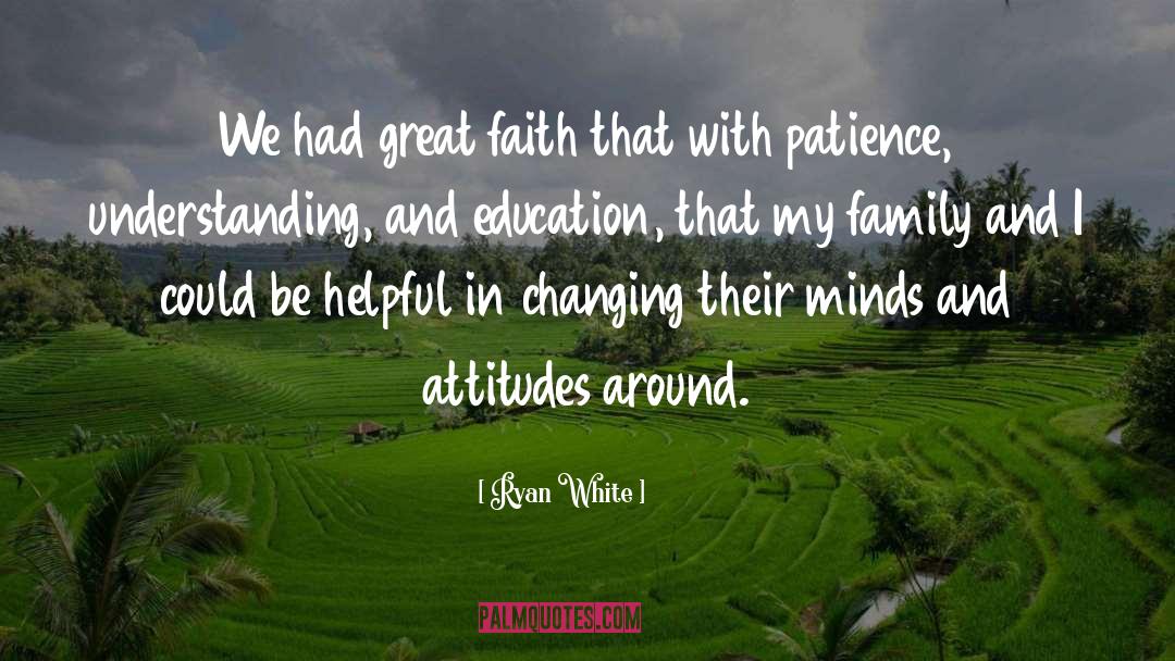 Group Faith quotes by Ryan White