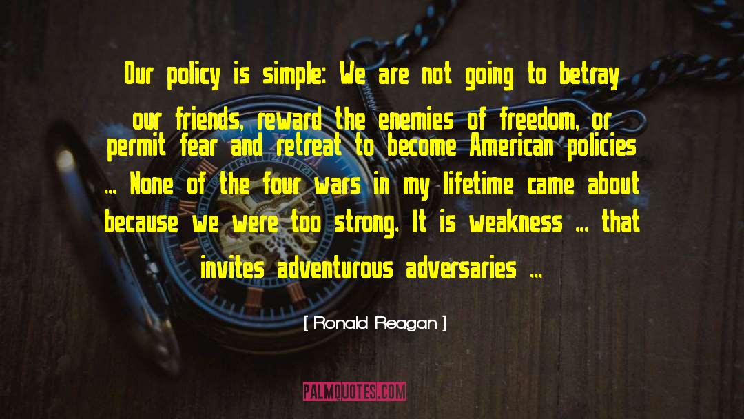 Group Of Friends quotes by Ronald Reagan