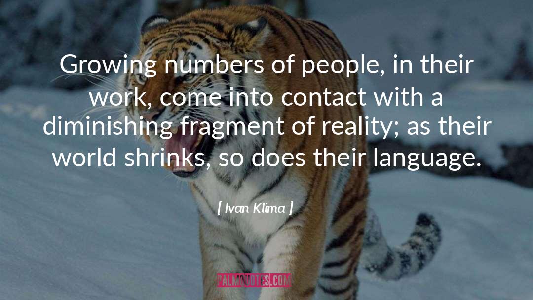Group Work quotes by Ivan Klima