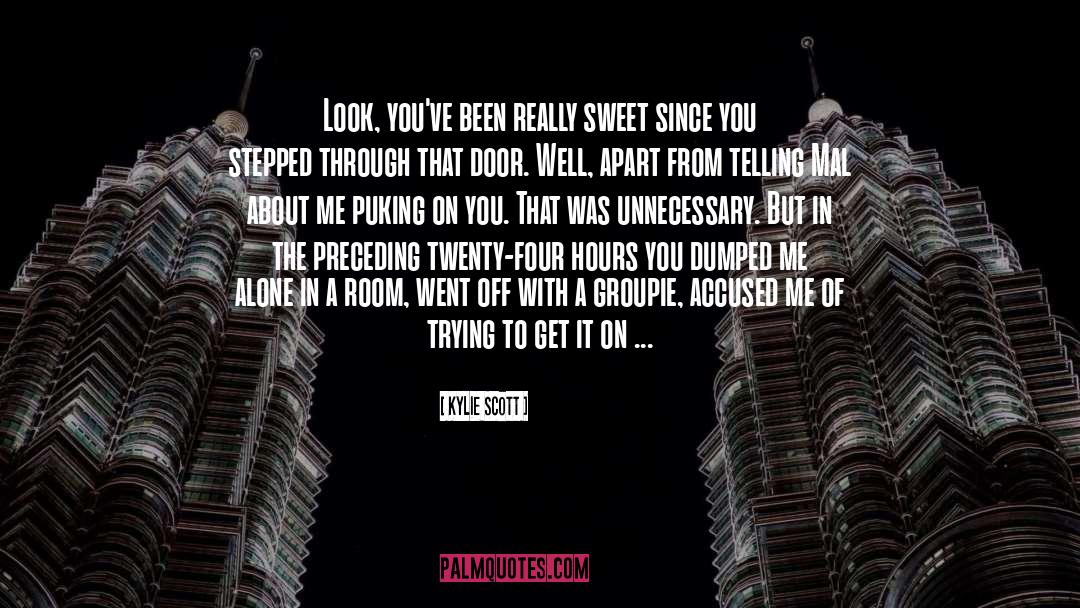 Groupie quotes by Kylie Scott