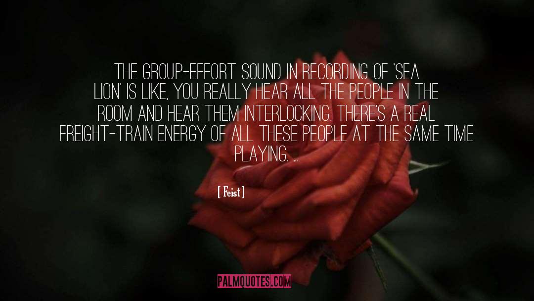 Groups quotes by Feist