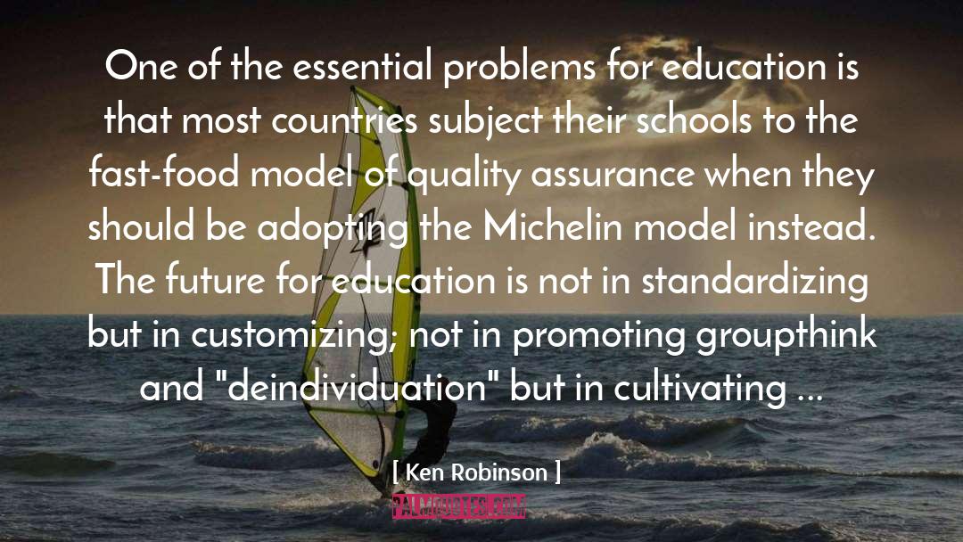 Groupthink quotes by Ken Robinson