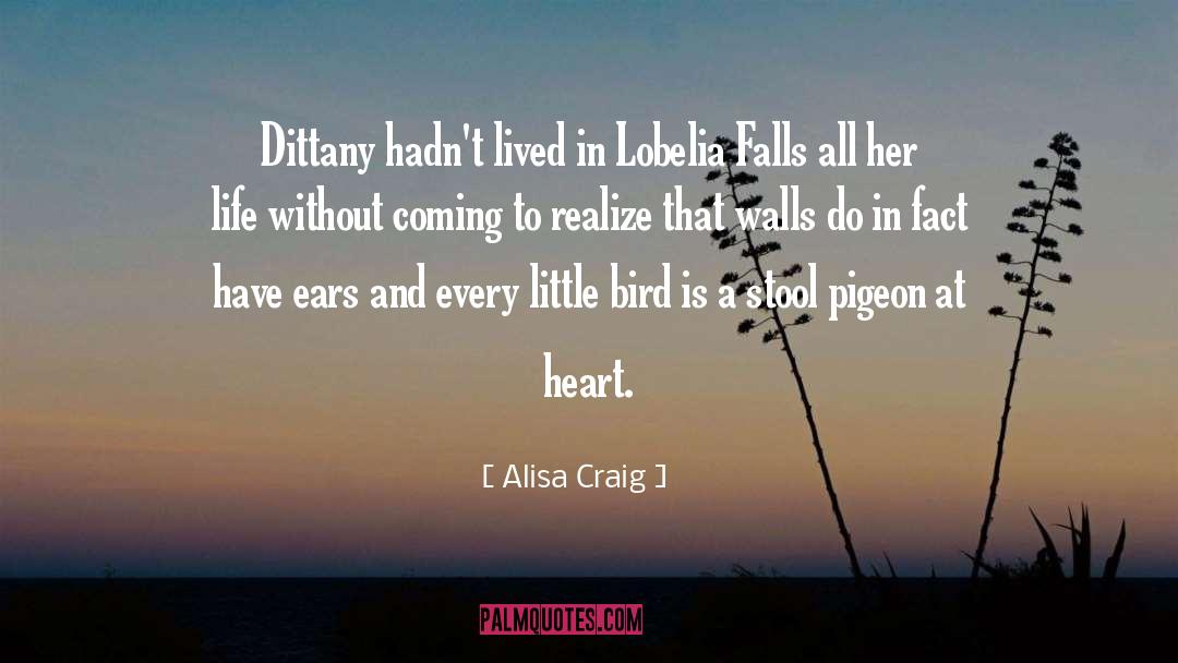 Groused Pigeon quotes by Alisa Craig