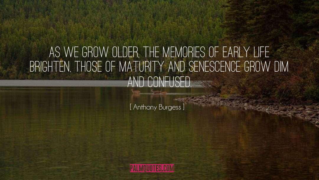 Grow Dim quotes by Anthony Burgess