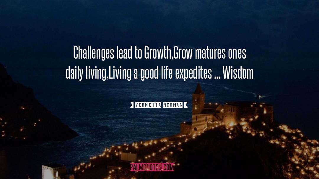 Grow Tall quotes by Vernetta Norman