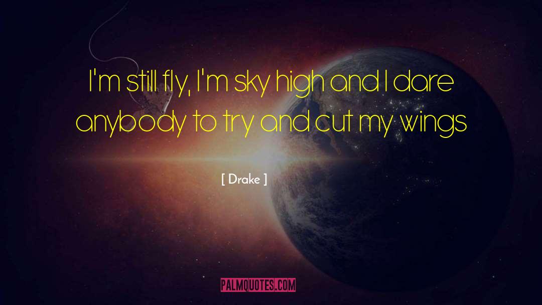 Grow Wings To Fly quotes by Drake