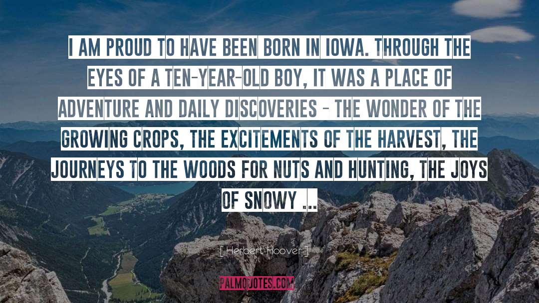 Growing Crops quotes by Herbert Hoover