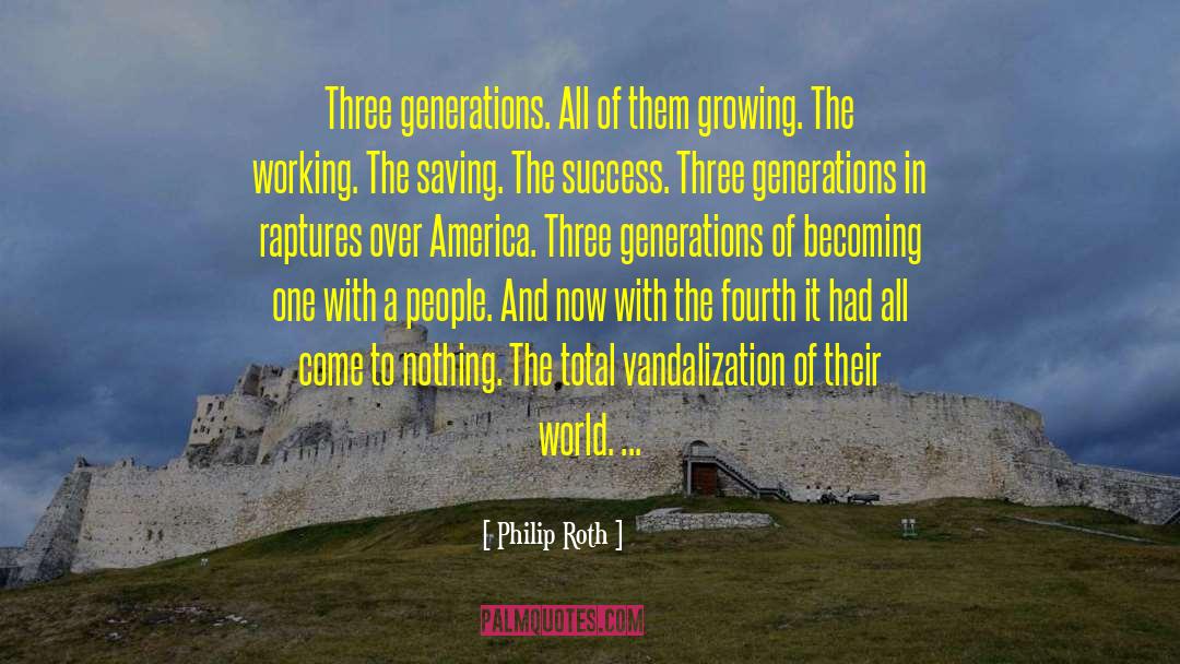 Growing Economy quotes by Philip Roth