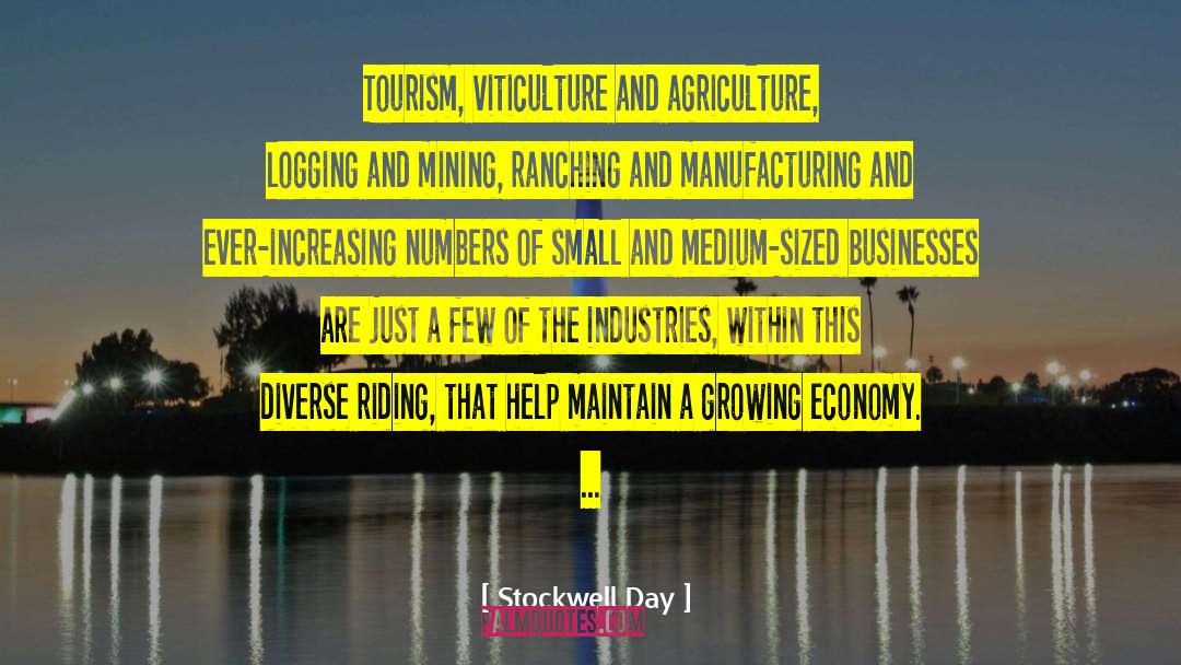 Growing Economy quotes by Stockwell Day