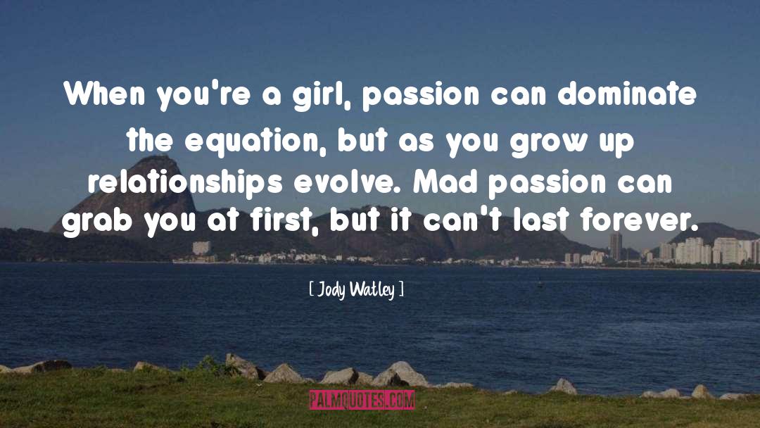 Growing Love quotes by Jody Watley