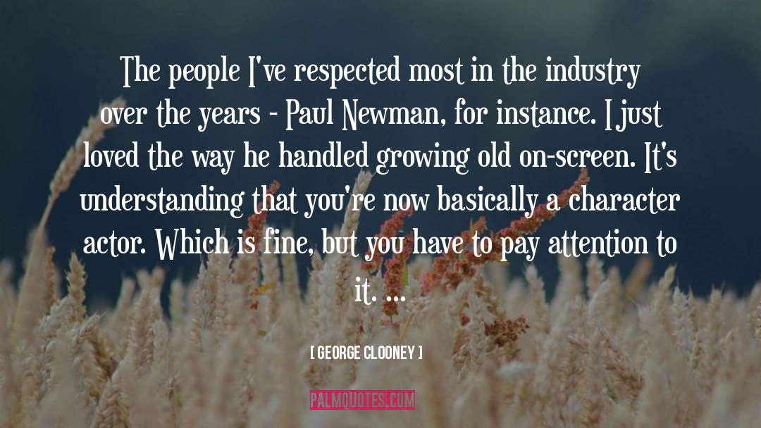 Growing Old quotes by George Clooney