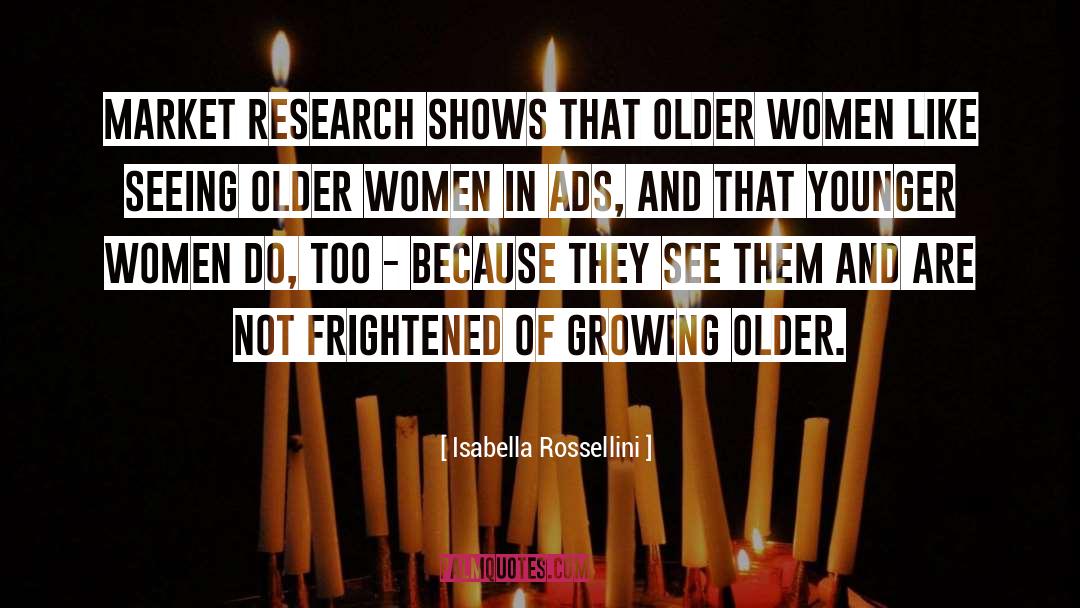 Growing Older quotes by Isabella Rossellini