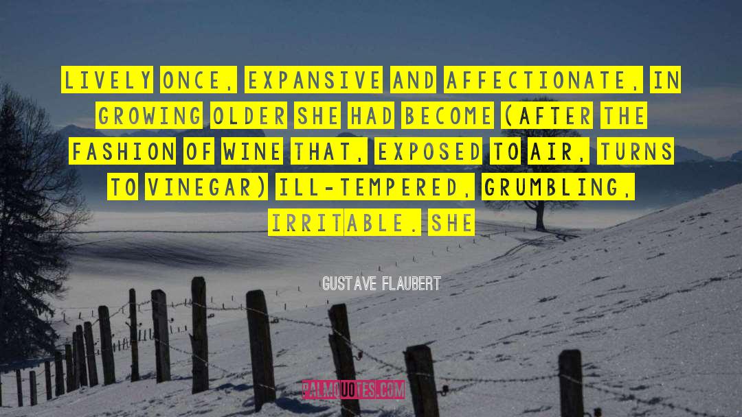 Growing Older quotes by Gustave Flaubert