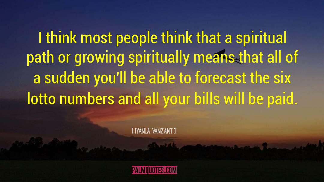 Growing Spiritually quotes by Iyanla Vanzant
