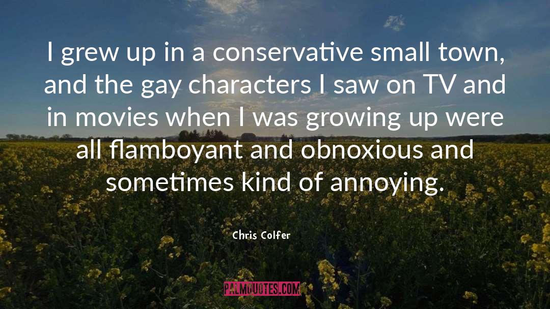 Growing Up quotes by Chris Colfer