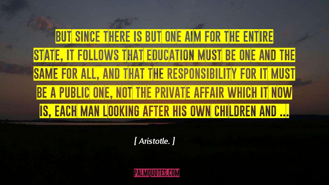 Grown Children quotes by Aristotle.