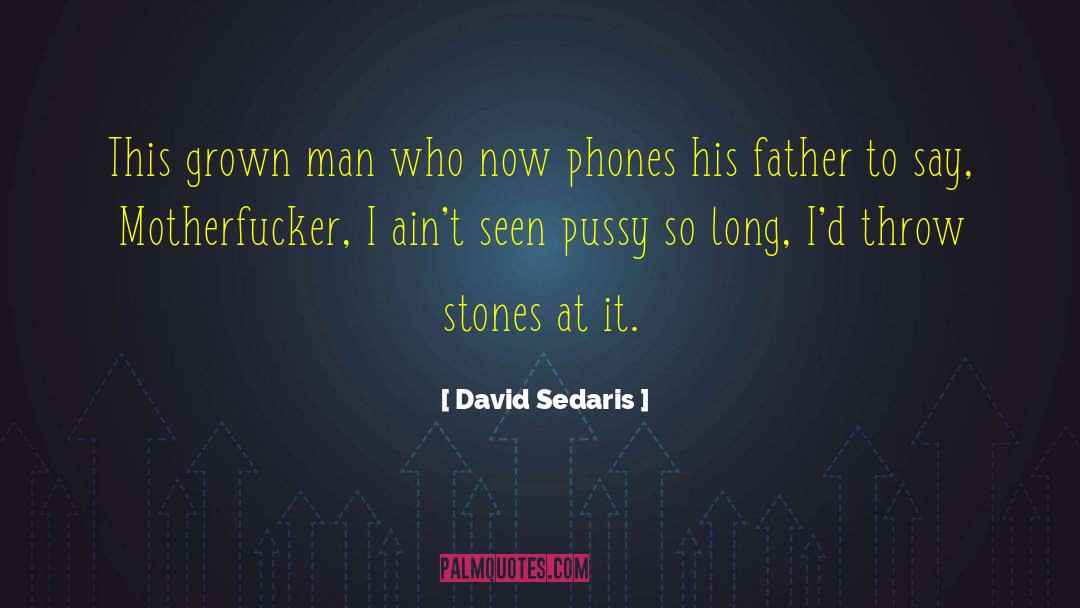 Grown Man quotes by David Sedaris