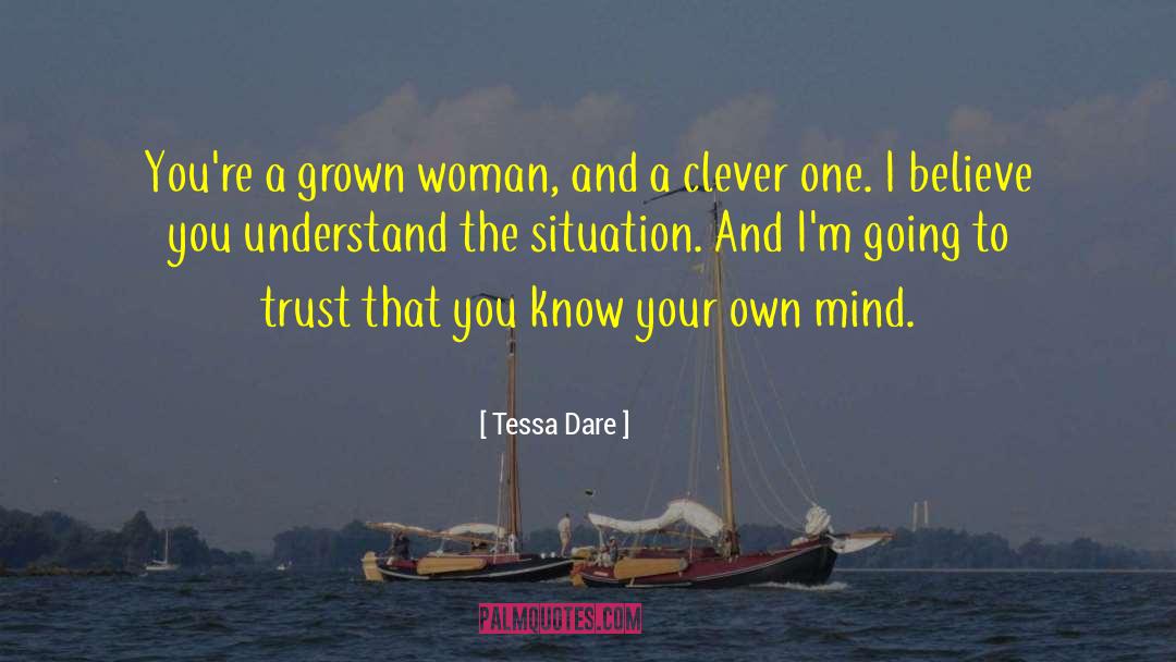 Grown Woman quotes by Tessa Dare