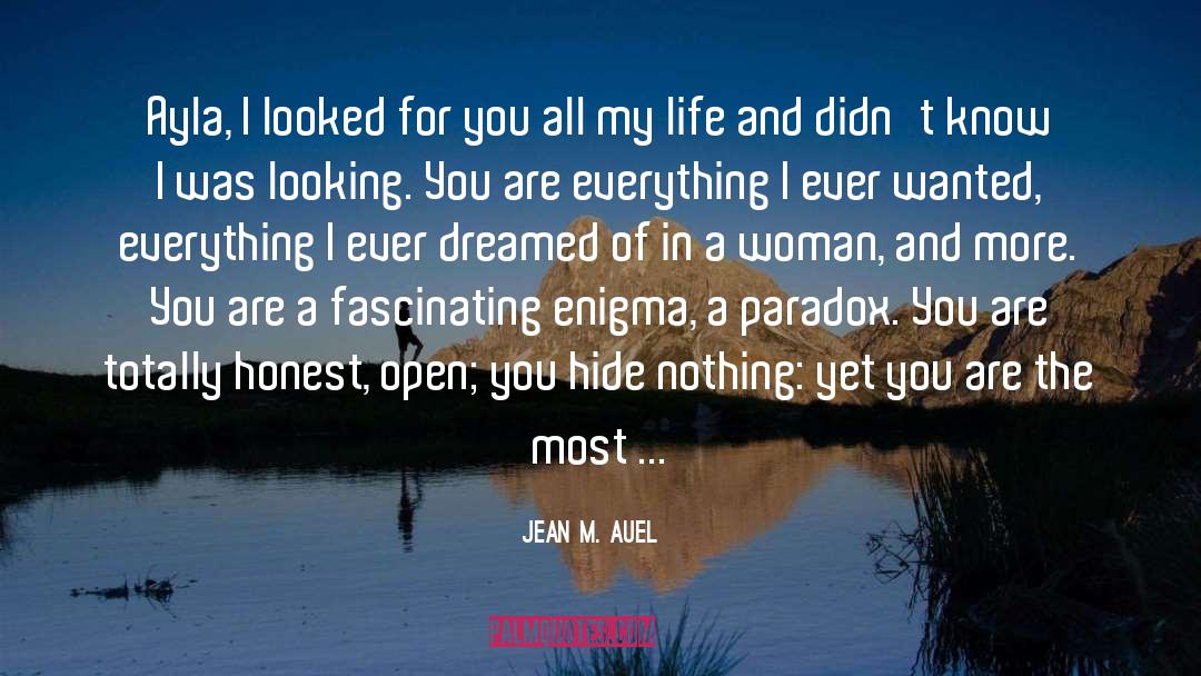 Grown Woman quotes by Jean M. Auel