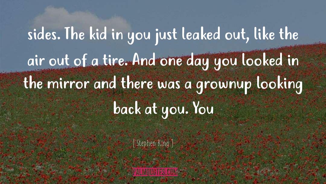 Grownup quotes by Stephen King