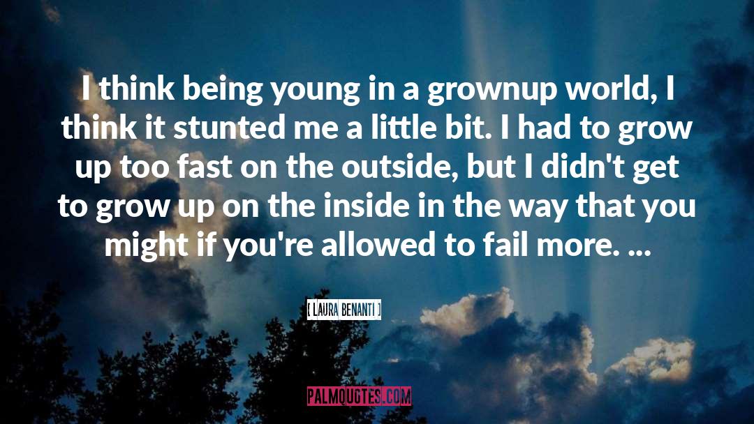 Grownup quotes by Laura Benanti