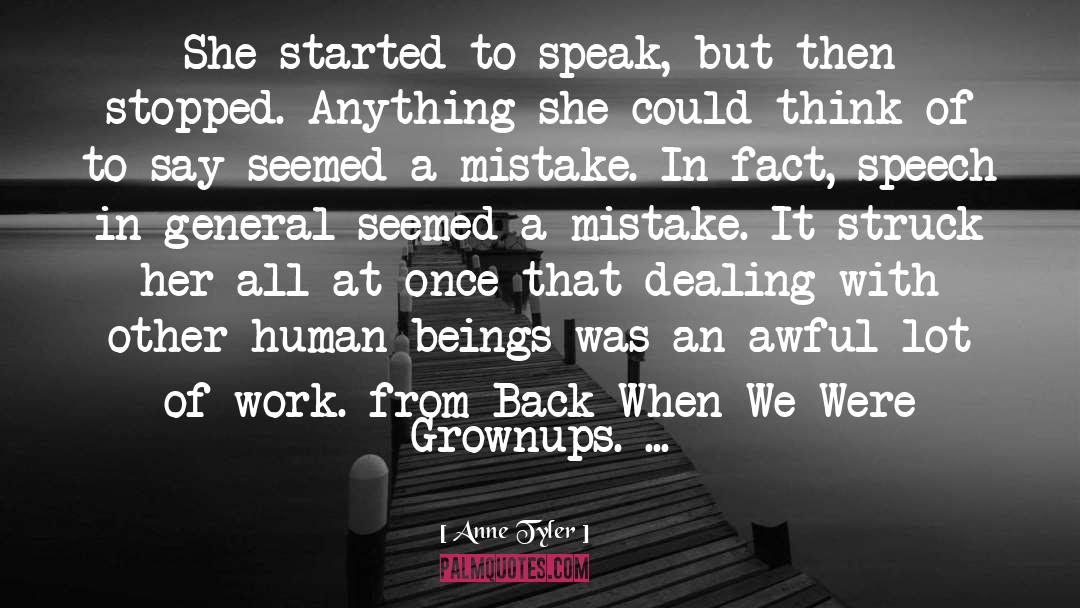 Grownups quotes by Anne Tyler