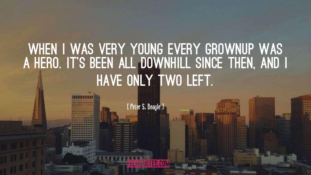 Grownups quotes by Peter S. Beagle