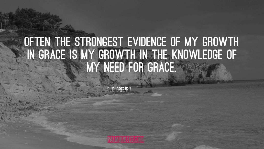 Growth In Grace quotes by J.D. Greear