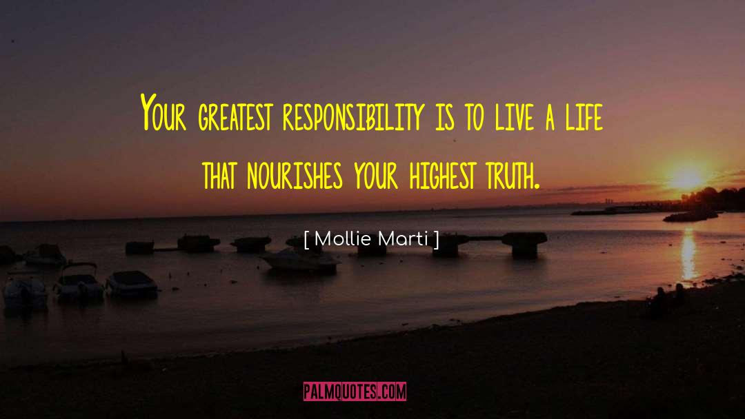 Growth Life quotes by Mollie Marti