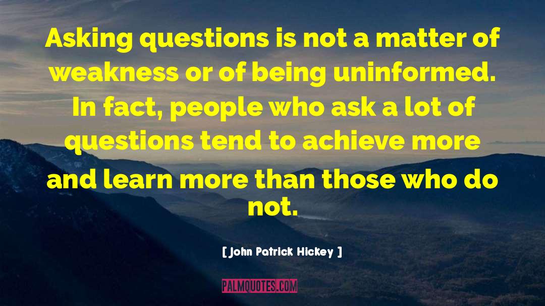 Growth Of A Nation quotes by John Patrick Hickey