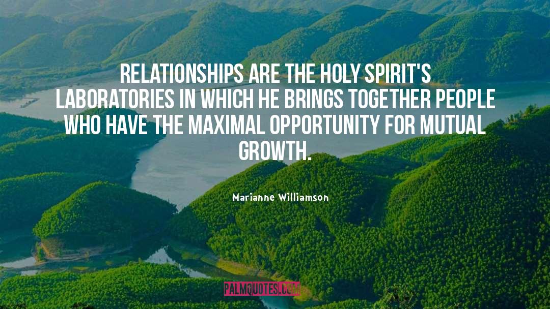Growth quotes by Marianne Williamson