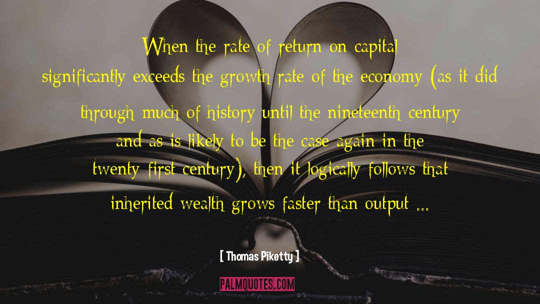 Growth Zone quotes by Thomas Piketty