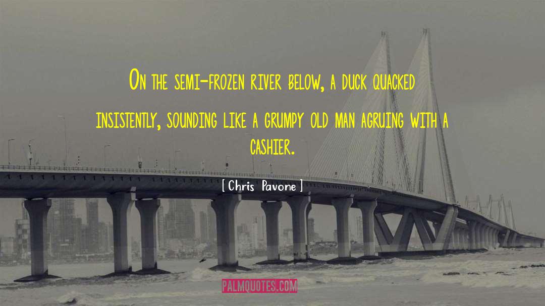 Grumpy quotes by Chris  Pavone