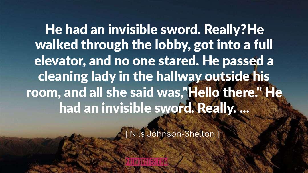 Gs Elevator Best quotes by Nils Johnson-Shelton