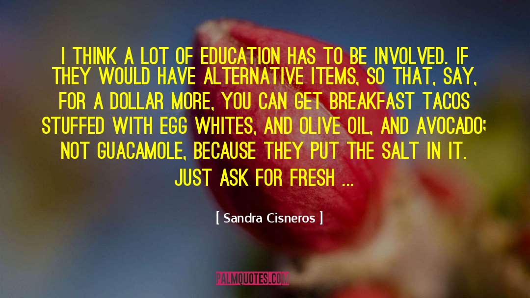 Guacamole quotes by Sandra Cisneros