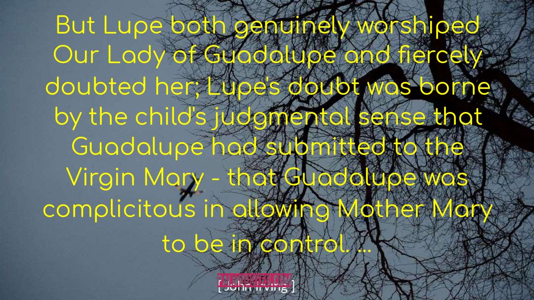 Guadalupe quotes by John Irving