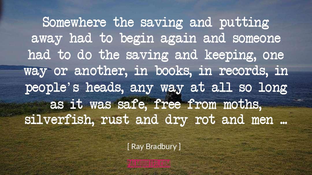 Guam Books quotes by Ray Bradbury