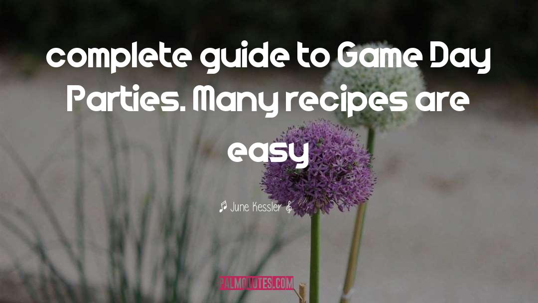 Guam Recipes quotes by June Kessler