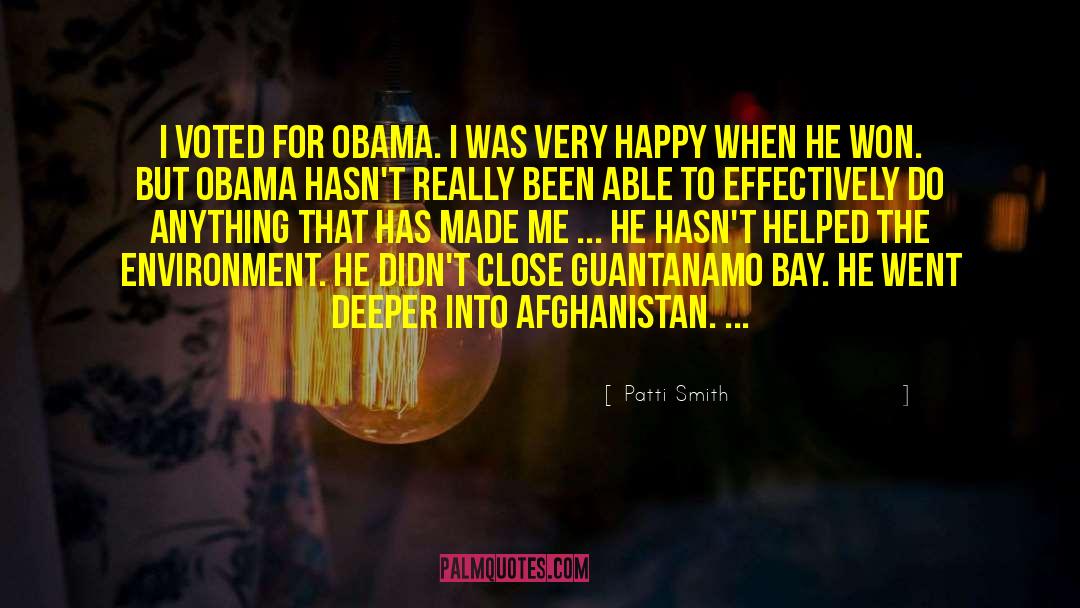 Guantanamo Bay quotes by Patti Smith