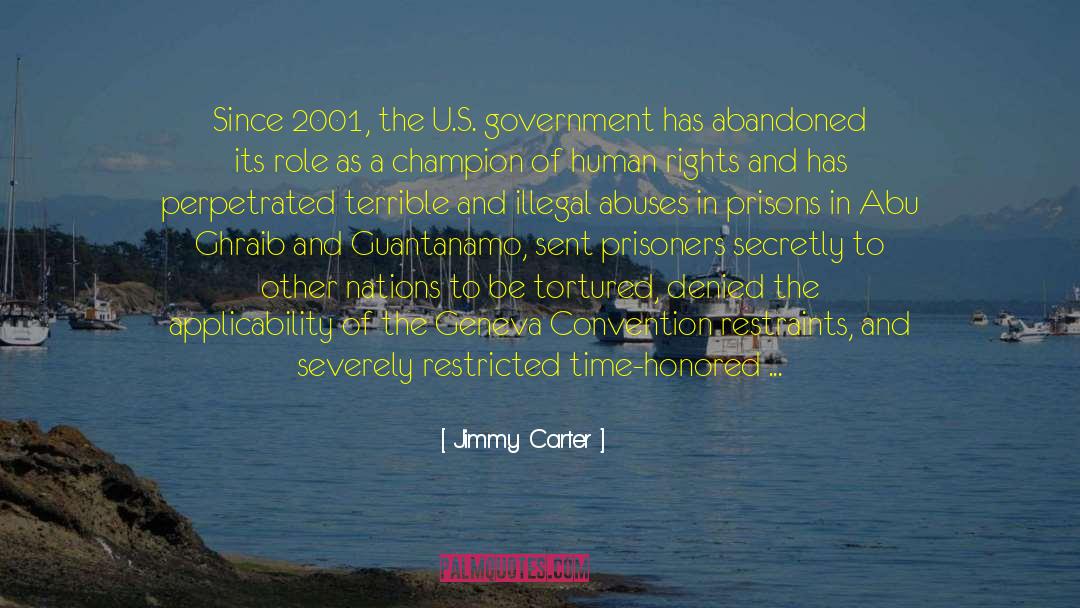 Guantanamo quotes by Jimmy Carter